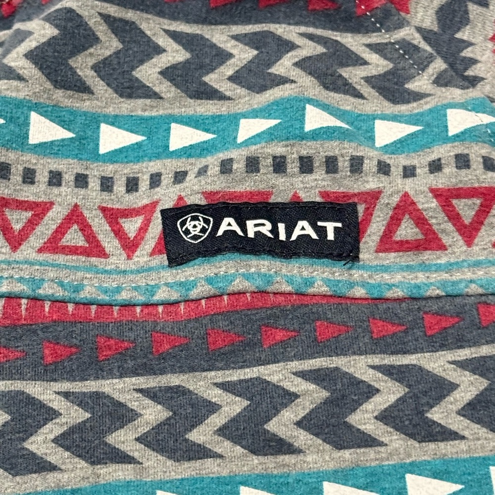 Ariat Multicolor Patterned Zip Up Sweater - image 2